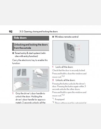 lexus ux200 20222023& 2024 owners manual